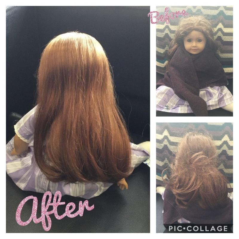 to show improvement after salon service